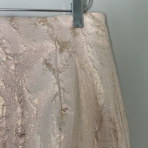 Bariano Australia Rose Gold Shimmer Skirt New with tags size 6 - Picture 5 of 12